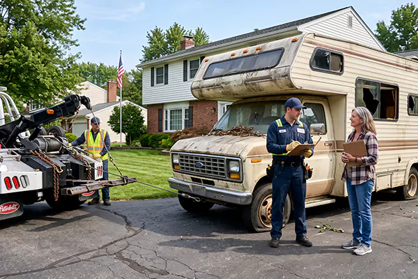 Junk RV Removal in San Antonio, TX