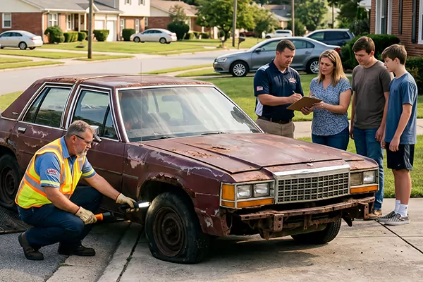 Peddle Junk Car Removal in San Antonio, TX