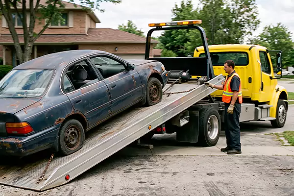 Same-Day Junk Car Removal in San Antonio, TX