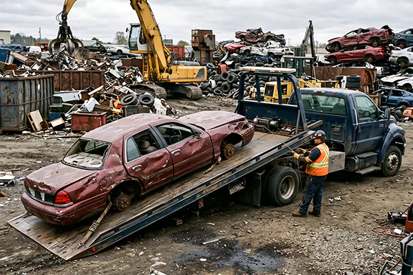 Scrap Car Removal in San Antonio, TX