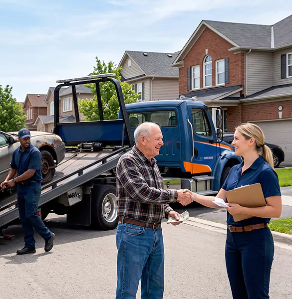 Premier junk cars for cash pick up: your trusted same day car collection service in San Antonio, TX