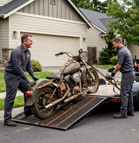 Trusted Junk Motorcycle Removal Service in San Antonio, TX