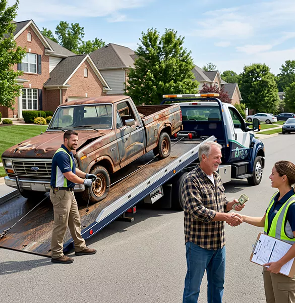 Reliable junk truck removal: your trusted scrap truck pickup service in San Antonio, TX