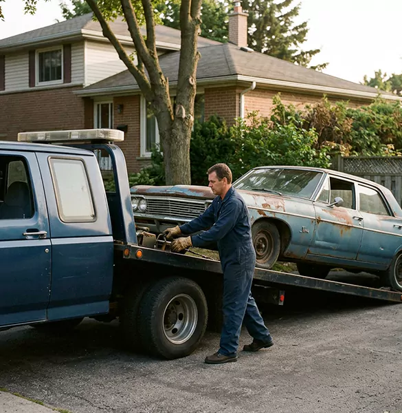 Trusted old car removal service in San Antonio, TX