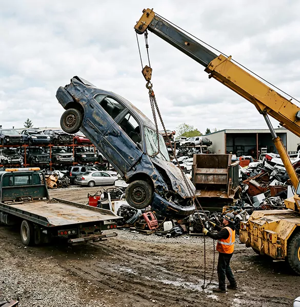 Trusted salvage car removal service in San Antonio, TX