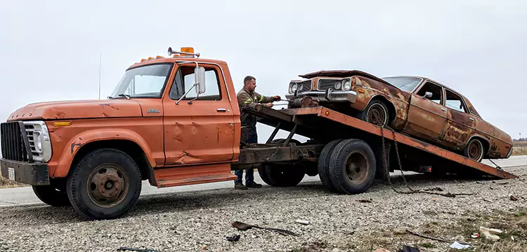 Water Damage Junk Car Removal in San Antonio