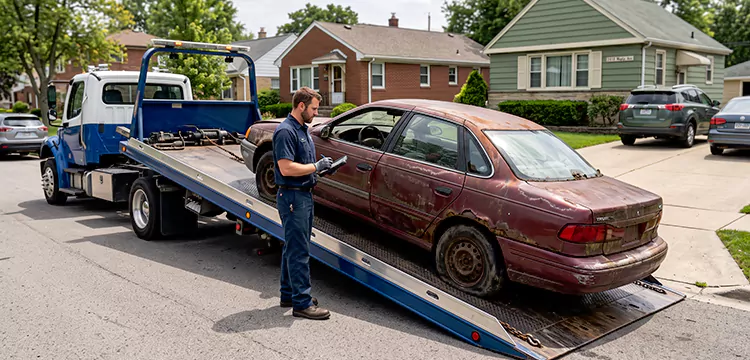 Non-Running Junk Vehicle Removal in San Antonio