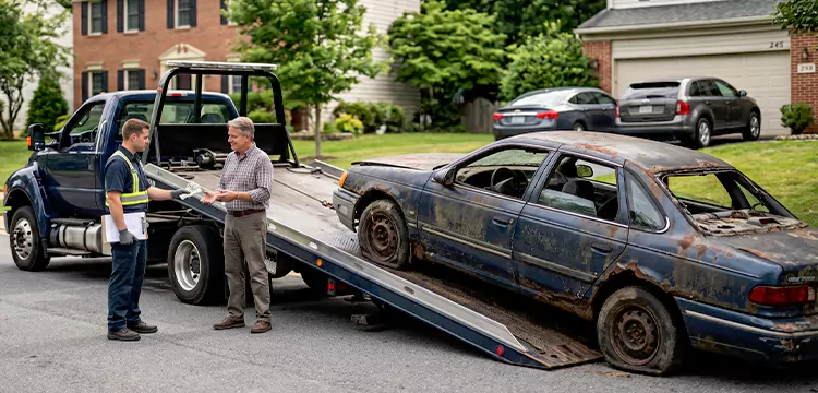 Old Junk Car Removal in San Antonio